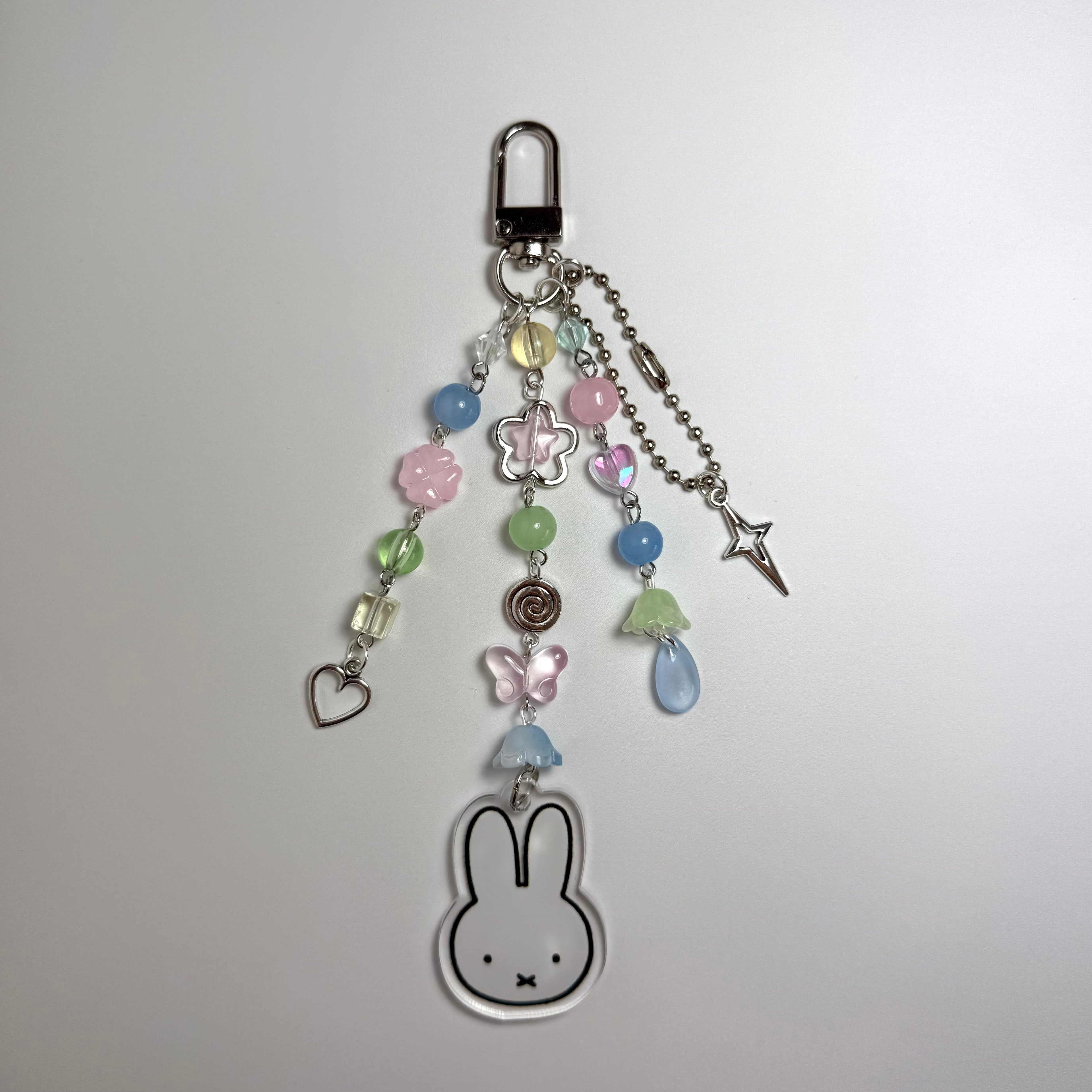 Spring Miffy Keychain